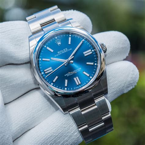 rolex op deal blue|rolex oyster perpetual blue.